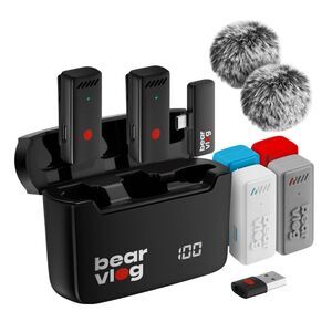 NEW BearVlog Wireless Microphone Set